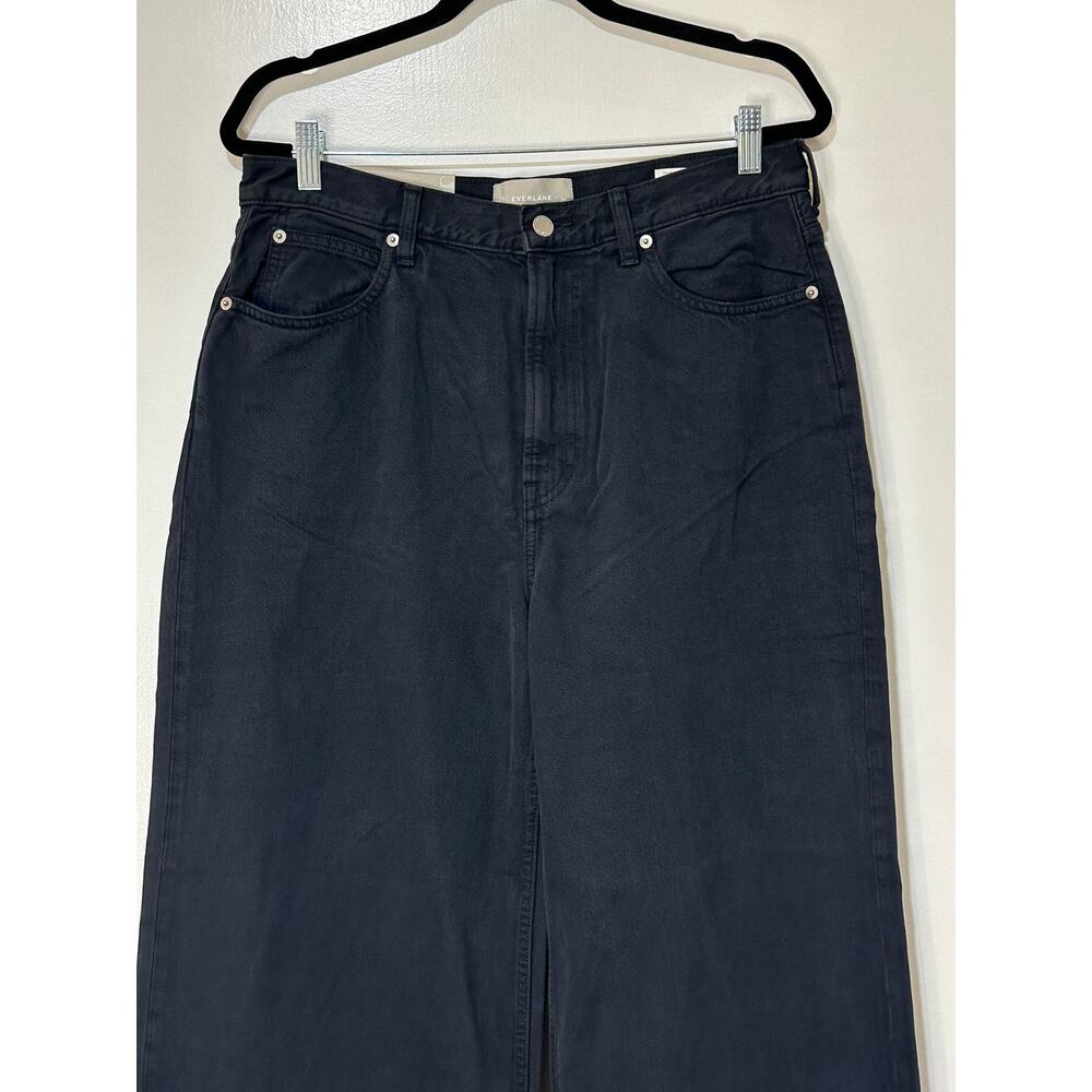 Everlane Women's The OG Baggy Jean Ink Wash Black Denim Size 31 R NWT High Rise - Picture 4 of 15